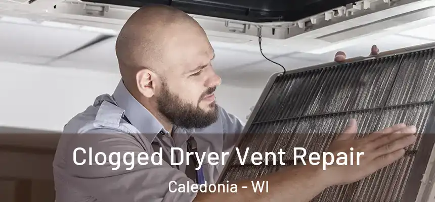 Clogged Dryer Vent Repair Caledonia - WI